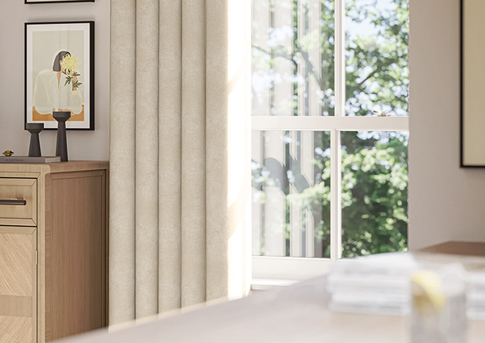 Florence Faux Suede, Mink Brown - Made to Measure Curtains - Image 5